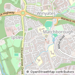 Map of Redditch