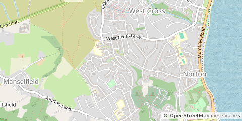 Map of Swansea