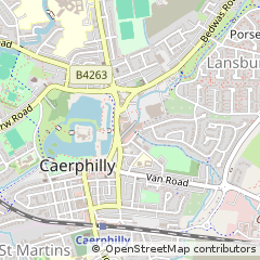 Map of Cardiff