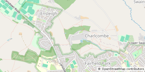 Map of Bath