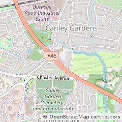 Map of Coventry