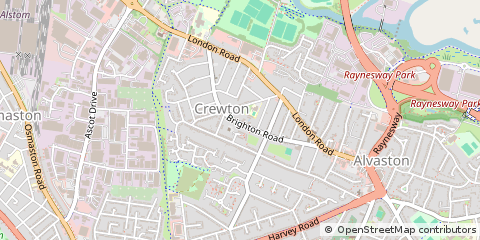 Map of Derby