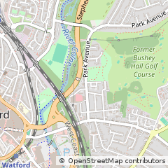 Map of Bushey