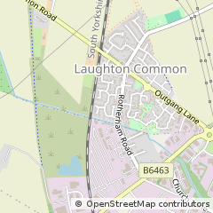 Map of Sheffield