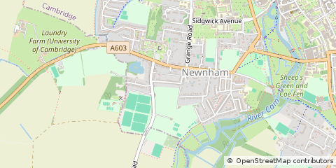 Map of Cambridge