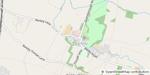Map of Leicester