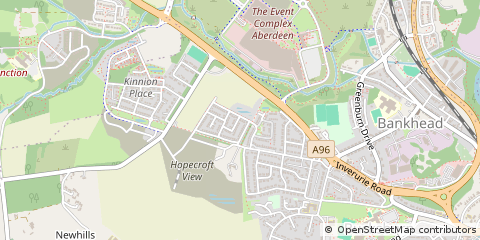 Map of Aberdeen