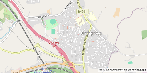 Map of Swansea