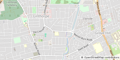 Map of Middlesbrough
