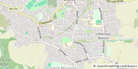 Map of Leeds