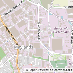 Map of Hemel Hempstead, Hertfordshire