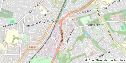 Map of Cannock