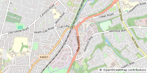 Map of Cannock