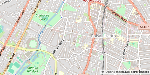 Map of Birmingham