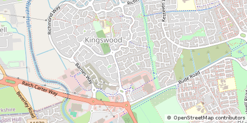 Map of Hull, East Yorkshie
