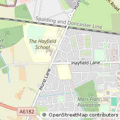 Map of Doncaster