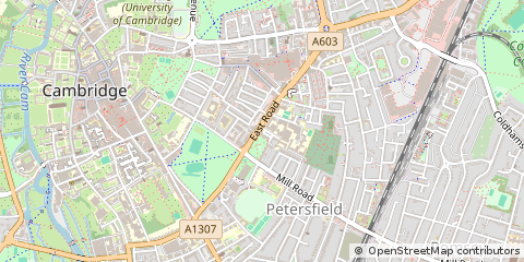 Map of Cambridge