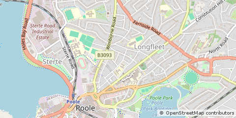 Map of Poole