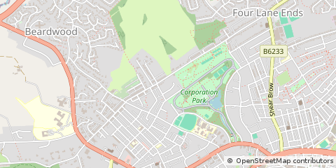 Map of Blackburn