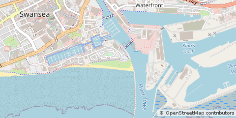 Map of Swansea