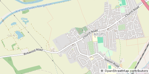 Map of Normanton