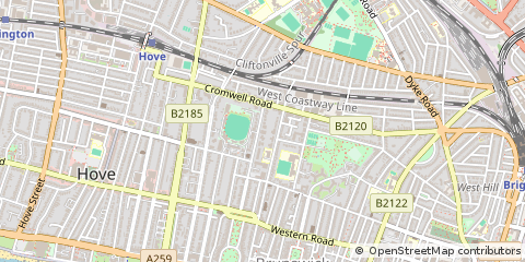 Map of Hove