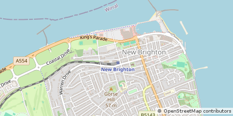 Map of Wallasey