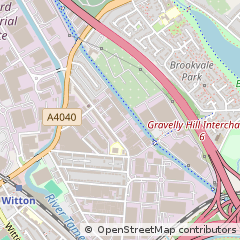 Map of Birmingham, West Midlands