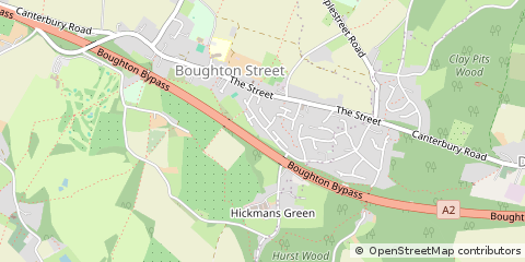 Map of Faversham