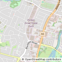 Map of Leicester