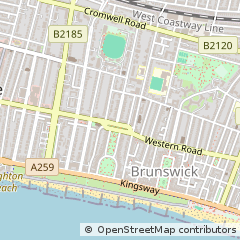 Map of Hove