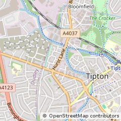 Map of Tipton, West Midlands