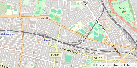 Map of Hove