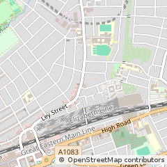 Map of Ilford