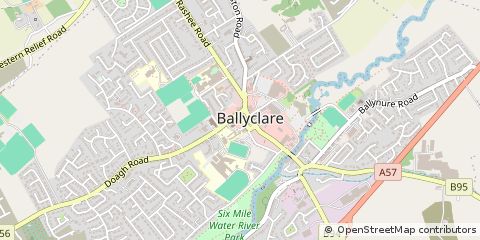 Map of Ballyclare