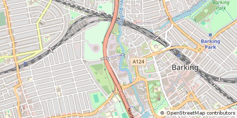 Map of Barking
