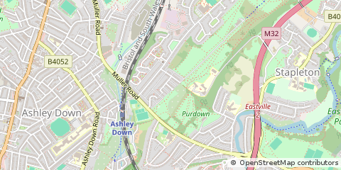 Map of Bristol