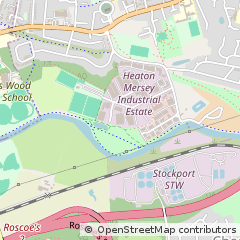 Map of Heaton Mersey, Stockport Cheshire