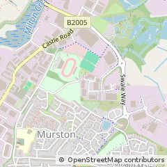 Map of Sittingbourne, Kent