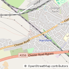 Map of Northwich, Cheshire