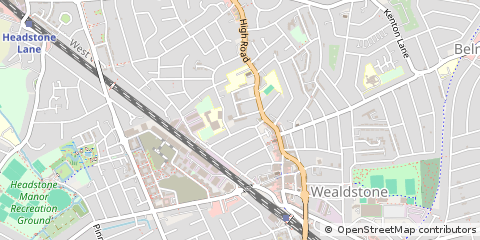 Map of Harrow