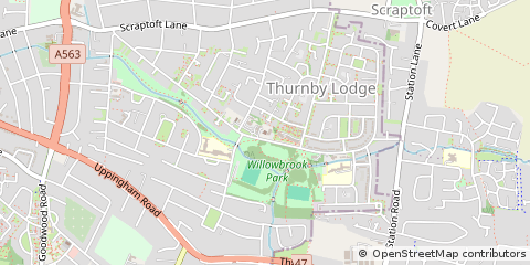 Map of Leicester