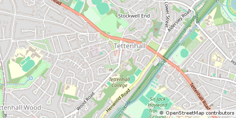 Map of Wolverhampton