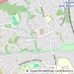Map of Cardiff, South Glamorgan