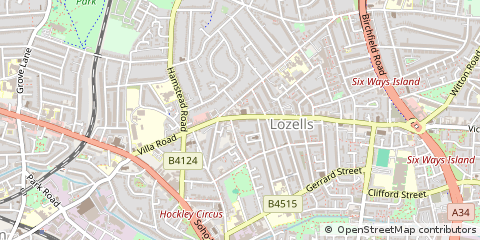Map of Birmingham
