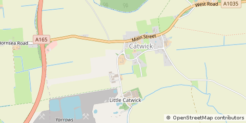 Map of Beverley, East Yorkshire