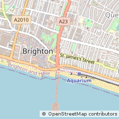 Map of Brighton, East Sussex