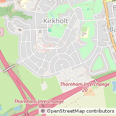 Map of Rochdale, Lancashire