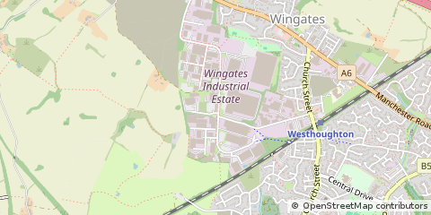 Map of Bolton