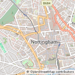 Map of Nottingham